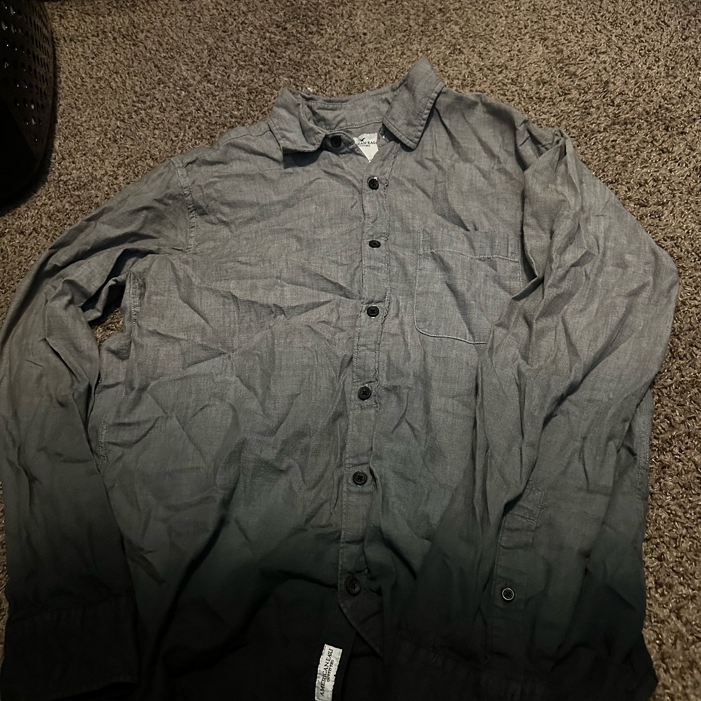 American eagle button up